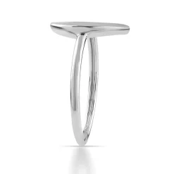 Bague or 750 blanc diamants