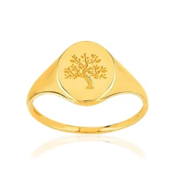 Bague or 375 jaune