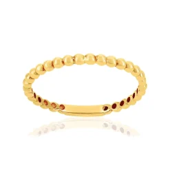 Bague or 375 jaune