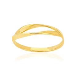 Bague or 375 jaune