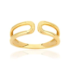 Bague or 375 jaune