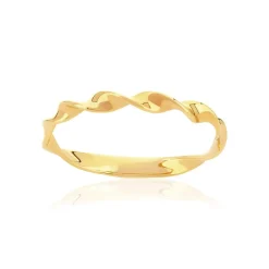 Bague or 375 jaune