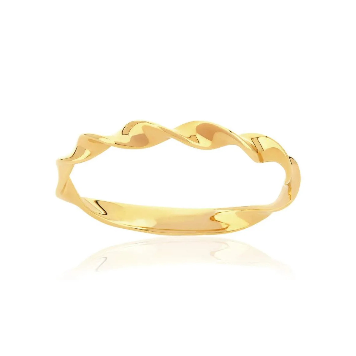 Bague or 375 jaune