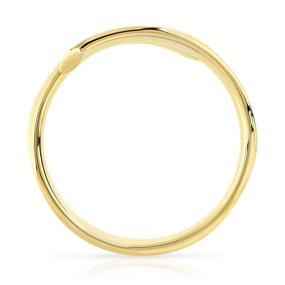 Bague or 375 jaune