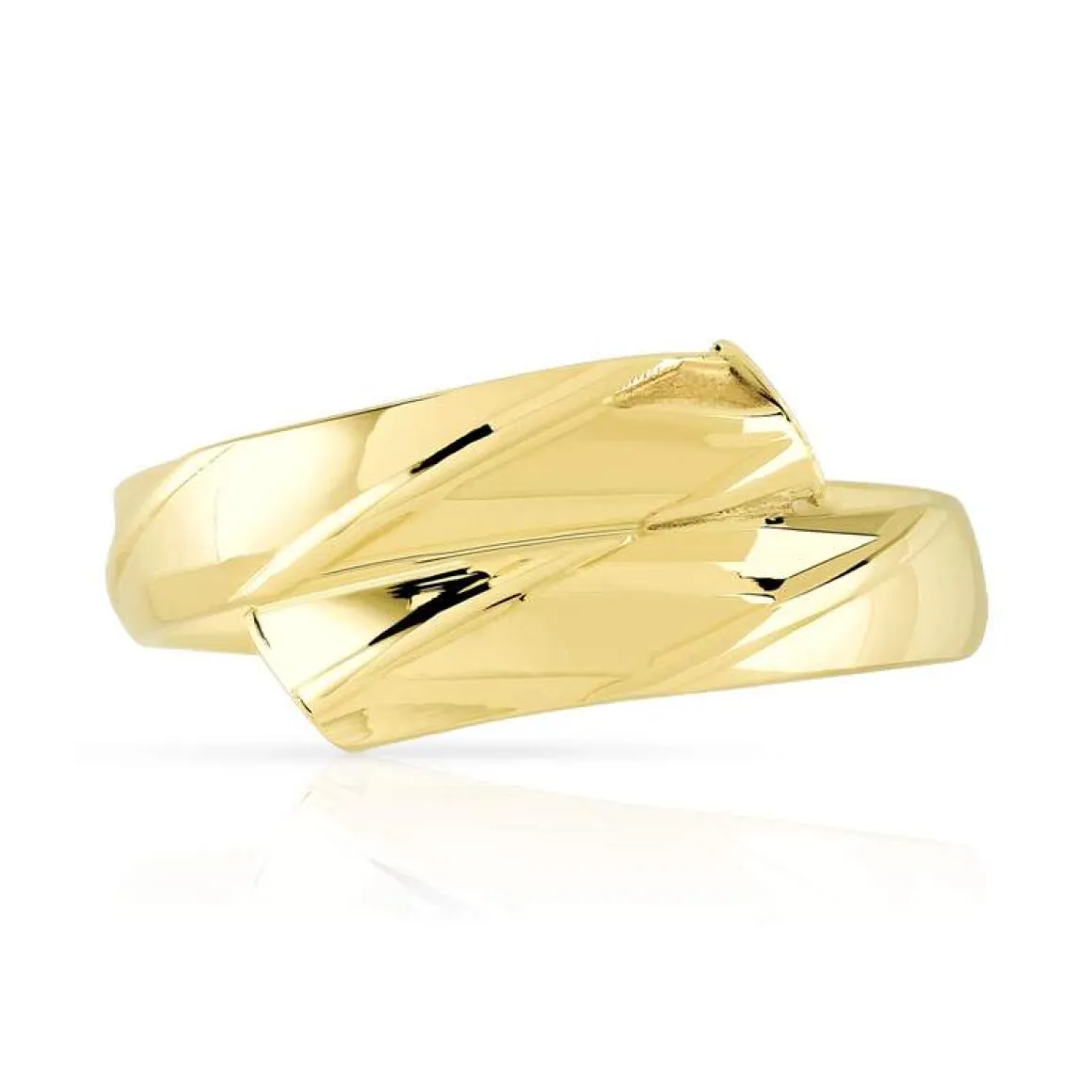 Bague or 375 jaune