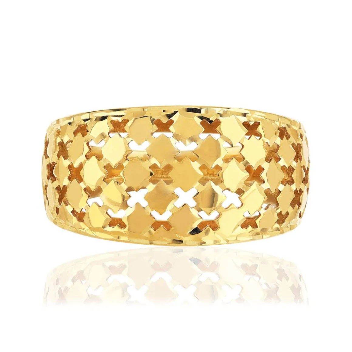 Bague or 375 jaune