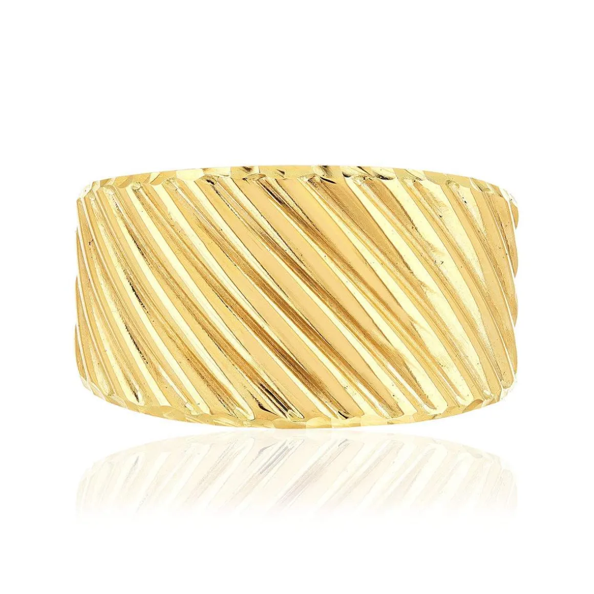 Bague or 375 jaune