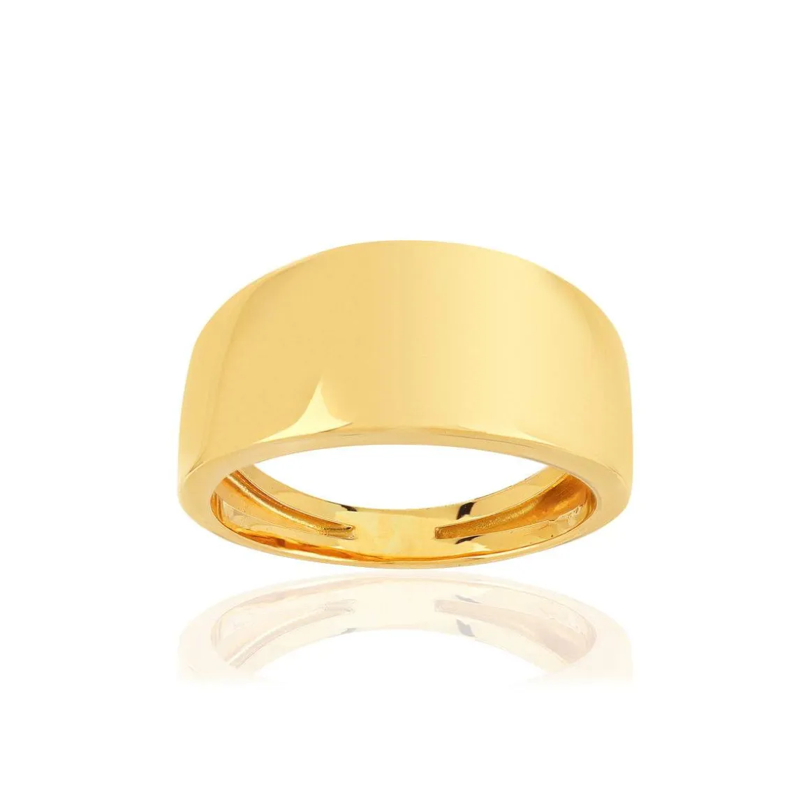 Bague or jaune 375