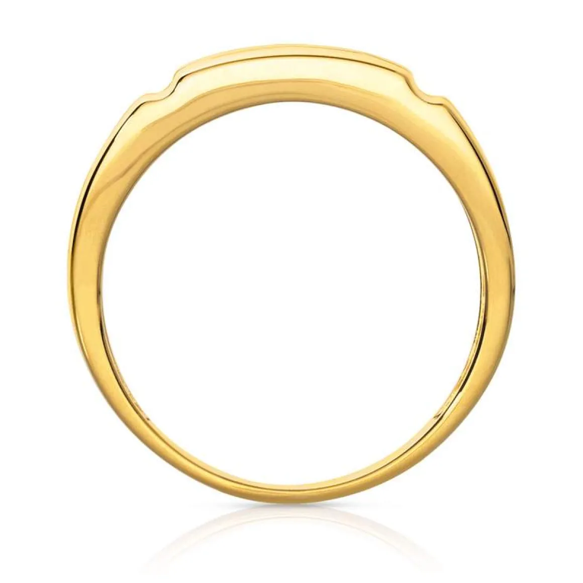 Bague 2 ors 375 diamant