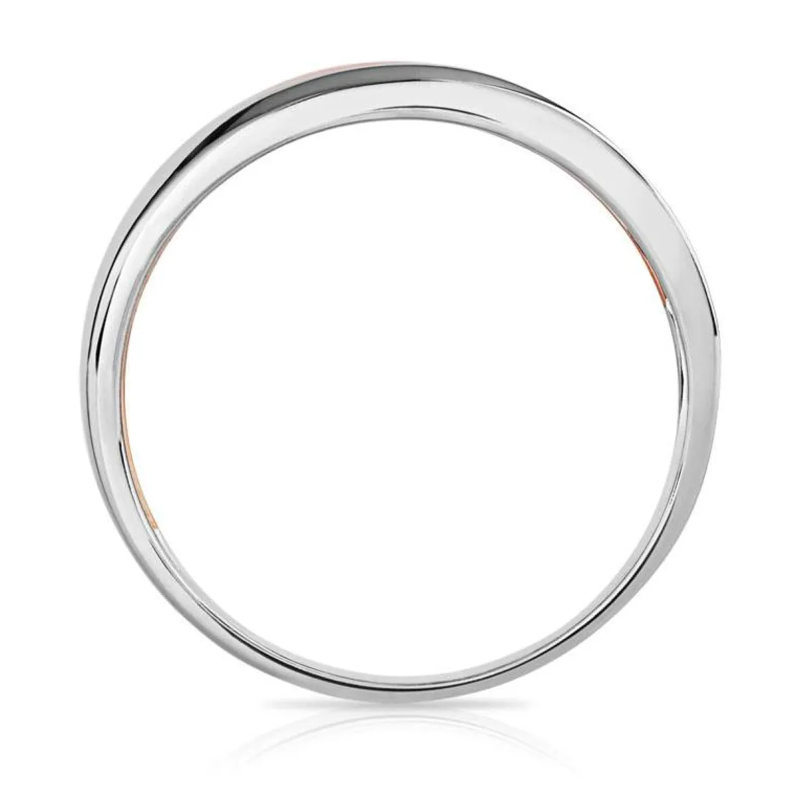 Bague 2 ors 375 double anneau diamants