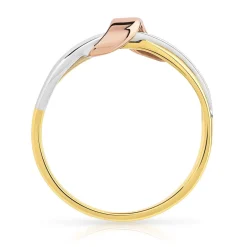 Bague 3 ors 750 noeud