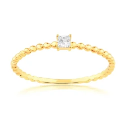 Bague or 750 2 tons diamants