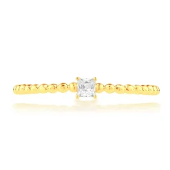 Bague or 750 2 tons diamants