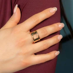 Bague plaqué or