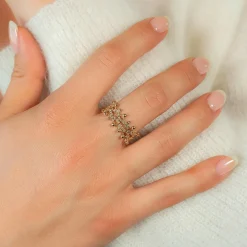 Bague plaqué or