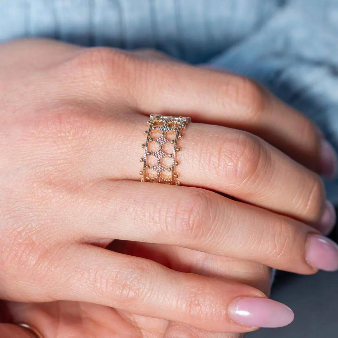 Bague plaqué or