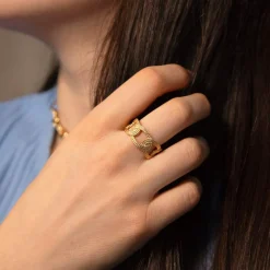 Bague plaqué or