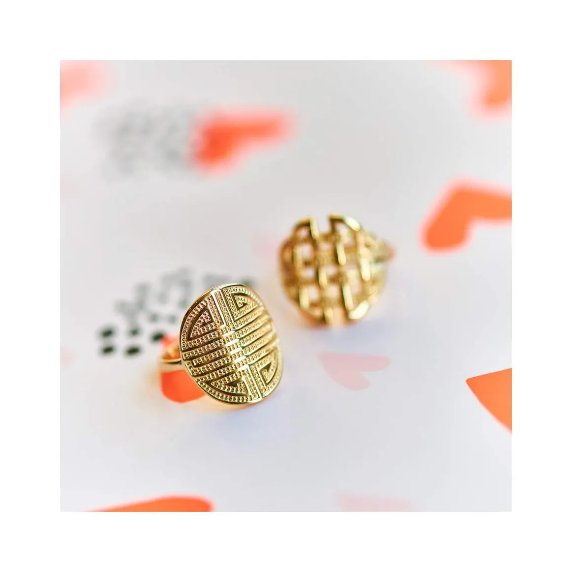 Bague plaqué or