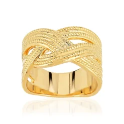 Bague plaqué or jaune