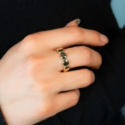 Bague plaqué or jaune