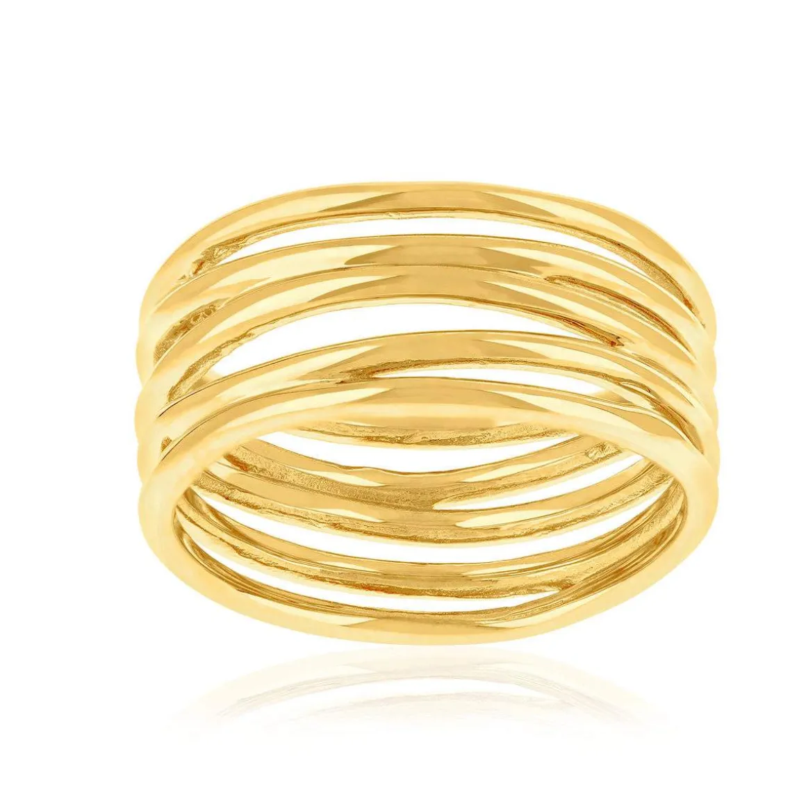 Bague plaqué or jaune