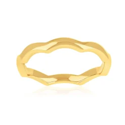 Bague plaqué or jaune