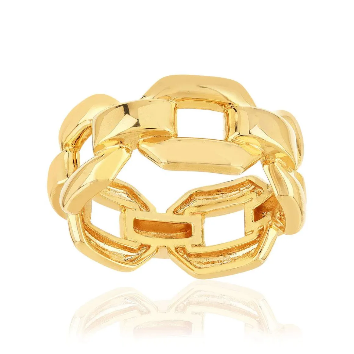 Bague plaqué or jaune
