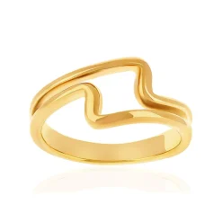 Bague plaqué or jaune