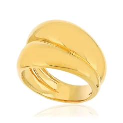 Bague plaqué or jaune