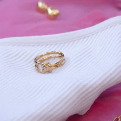 Bague plaqué or jaune