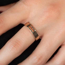 Bague plaqué or jaune