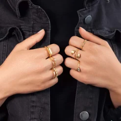 Bague plaqué or jaune