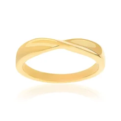 Bague plaqué or jaune