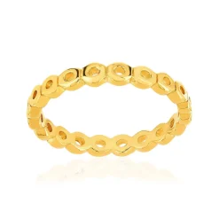 Bague plaqué or jaune