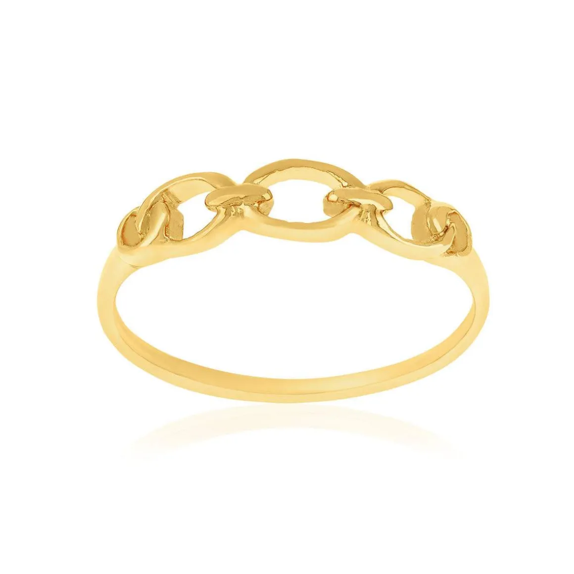 Bague plaqué or jaune