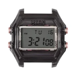 Boîte de montre IAM large polycarbonate noir
