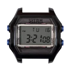 Boîte de montre IAM large polycarbonate noir
