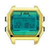 Boîte de montre IAM medium polycarbonate doré