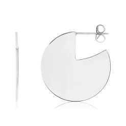 Boucles d'oreilles acier