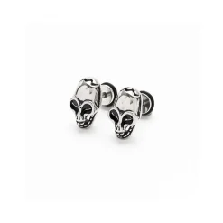 boucles d'oreilles acier