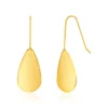 Boucles d'oreilles acier doré