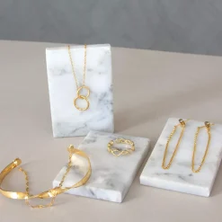 Boucles d'oreilles acier jaune