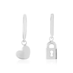 Boucles d'oreilleS argent 925