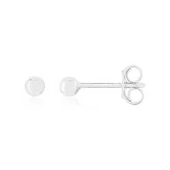 Boucles d'oreilles argent 925, boule