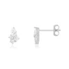 Boucles d'oreilles argent 925 et zirconias
