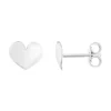 Boucles d'oreilles argent 925 motif coeur