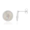 Boucles d'oreilles argent 925 nacres étoiles