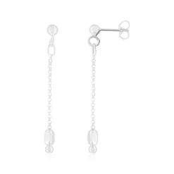 Boucles d'oreilles argent 925 pendantes