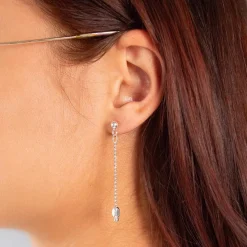 Boucles d'oreilles argent 925 pendantes