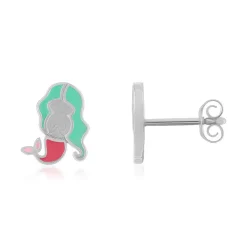 Boucles d'oreilles argent 925 sirènes